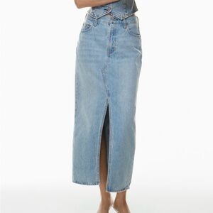 Aritzia Denim Forum 90s vintage maxi